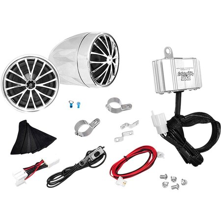 Pyle Motorcycle/ Atv/ Snowmobile Weather Proof Speaker System With Mp3/ PLMCA30